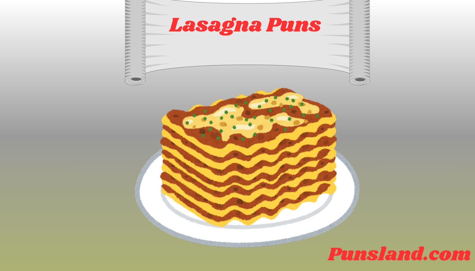 Lasagna Puns