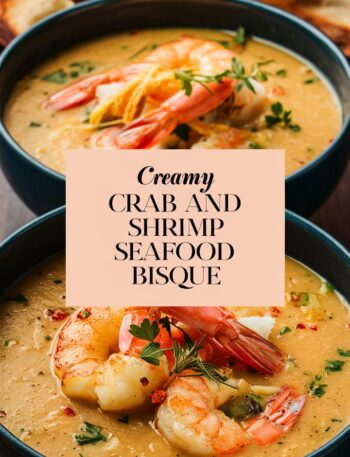 Crab and Shrimp Seafood Bisque Recipe