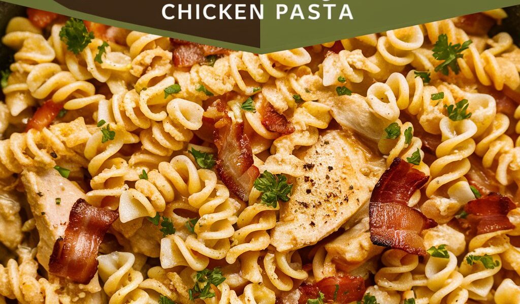 Chicken Bacon Ranch Pasta Recipe