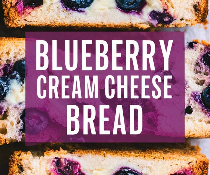 Blueberry Cream Cheese Bread Recipe