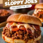 Pepperoni Pizza Sloppy Joes Recipe