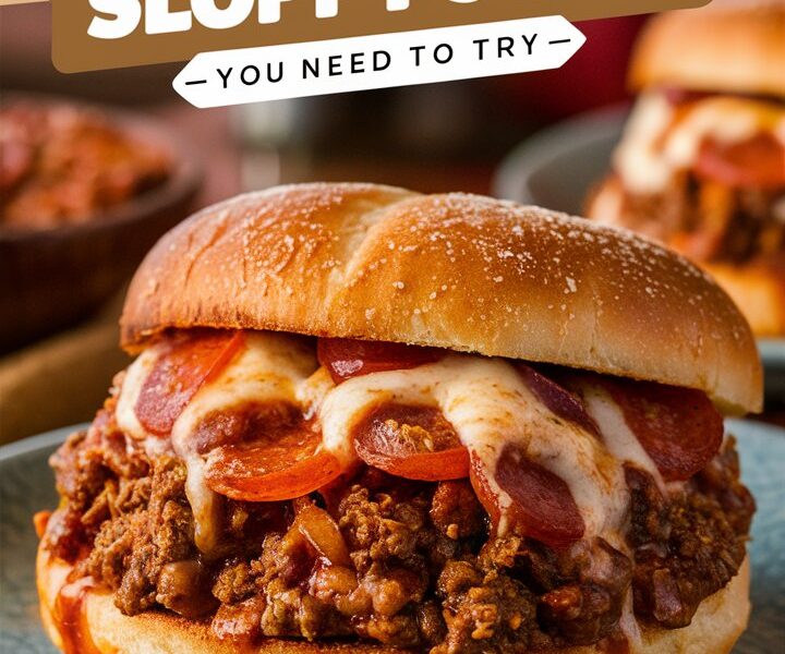 Pepperoni Pizza Sloppy Joes Recipe