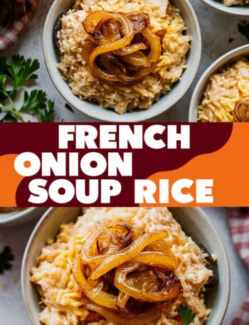French Onion Soup Rice