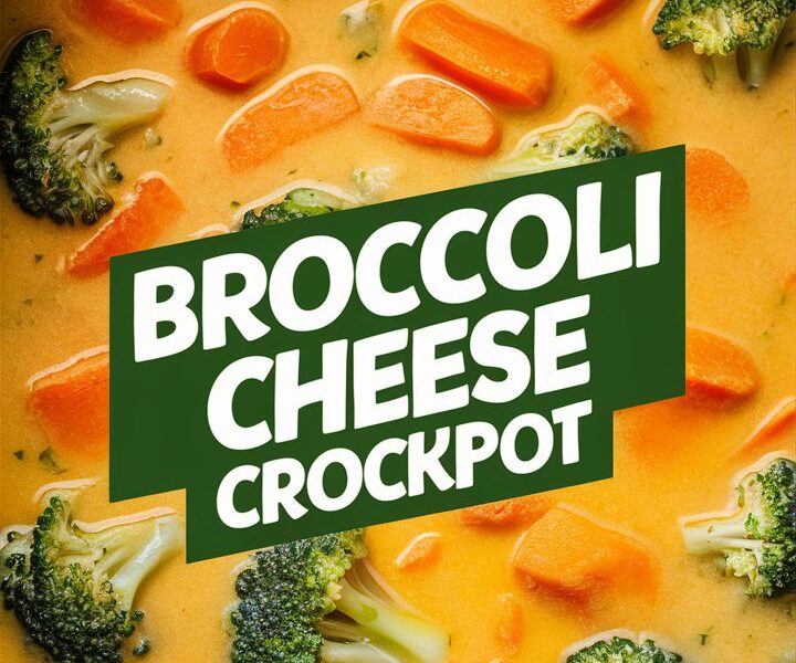 Crockpot Broccoli Cheddar Soup