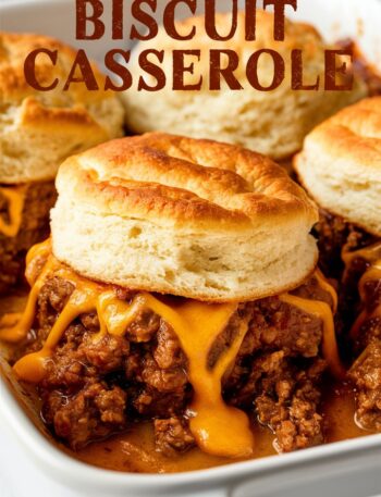 Sloppy Joe Biscuit Casserole Recipe