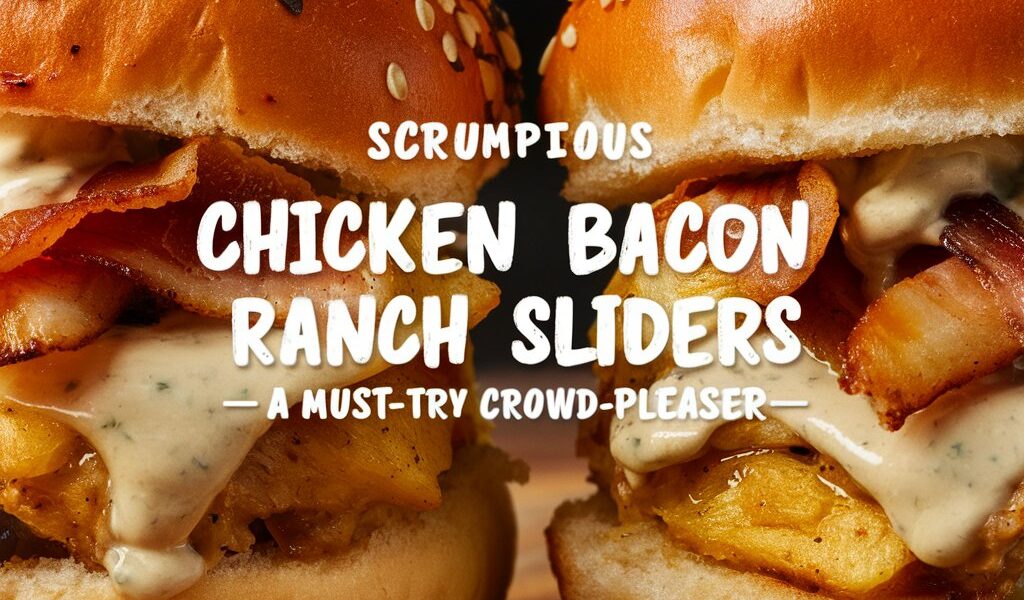 Chicken Bacon Ranch Sliders Recipe