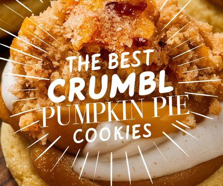 Pumpkin Streusel Cookies Recipe