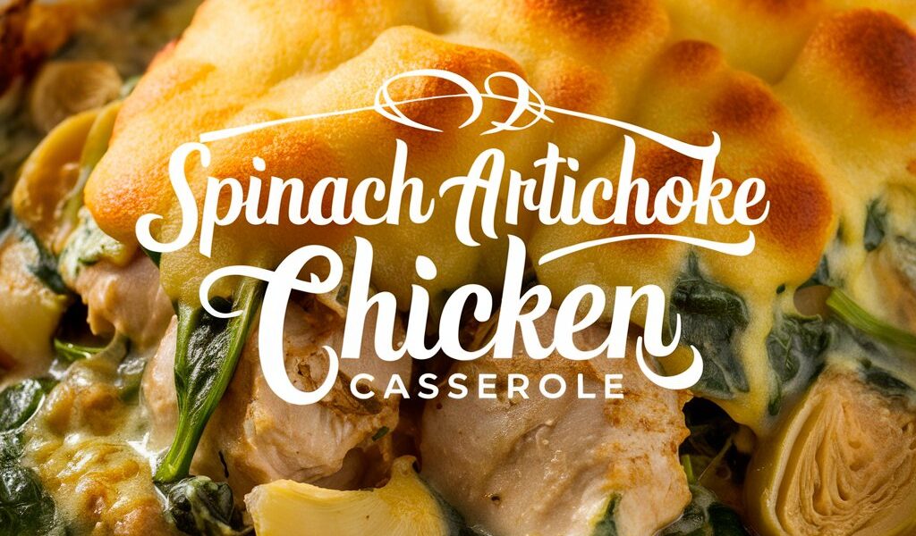 Cheesy Chicken, Spinach recipe
