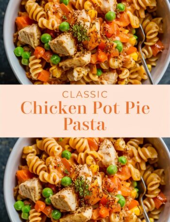 Chicken Pot Pie Pasta Recipe