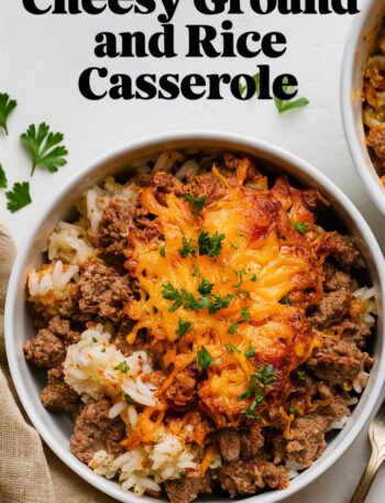 Easy Hamburger Rice Casserole Recipe