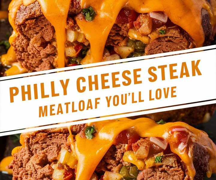 Philly Cheesesteak Meatloaf