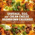 Sausage, Egg & Cream Cheese