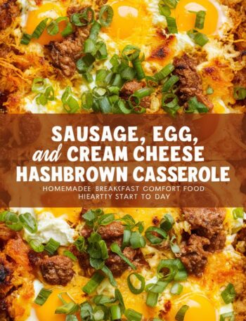 Sausage, Egg & Cream Cheese