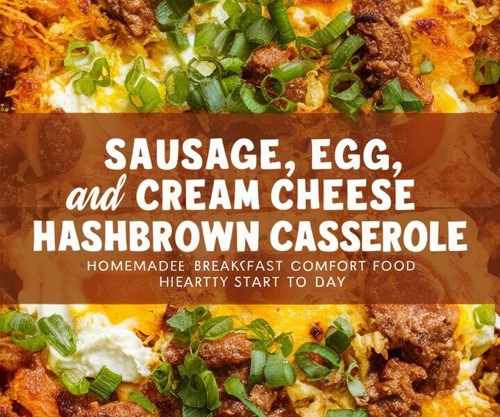 Sausage, Egg & Cream Cheese