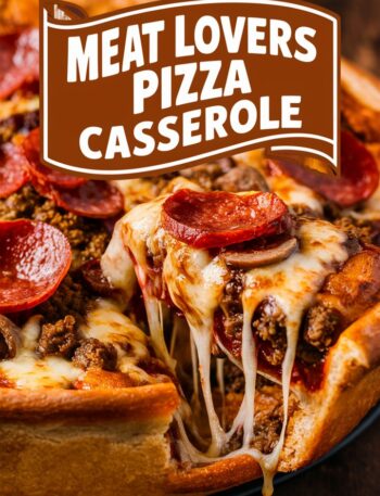 Ultimate Meat Feast Pizza Casserole