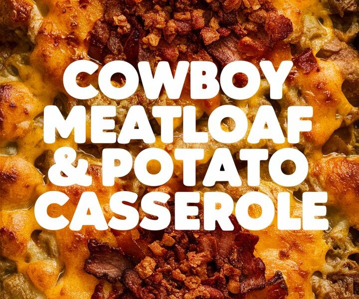 Cowboy Meatloaf and Potato Casserole Recipe