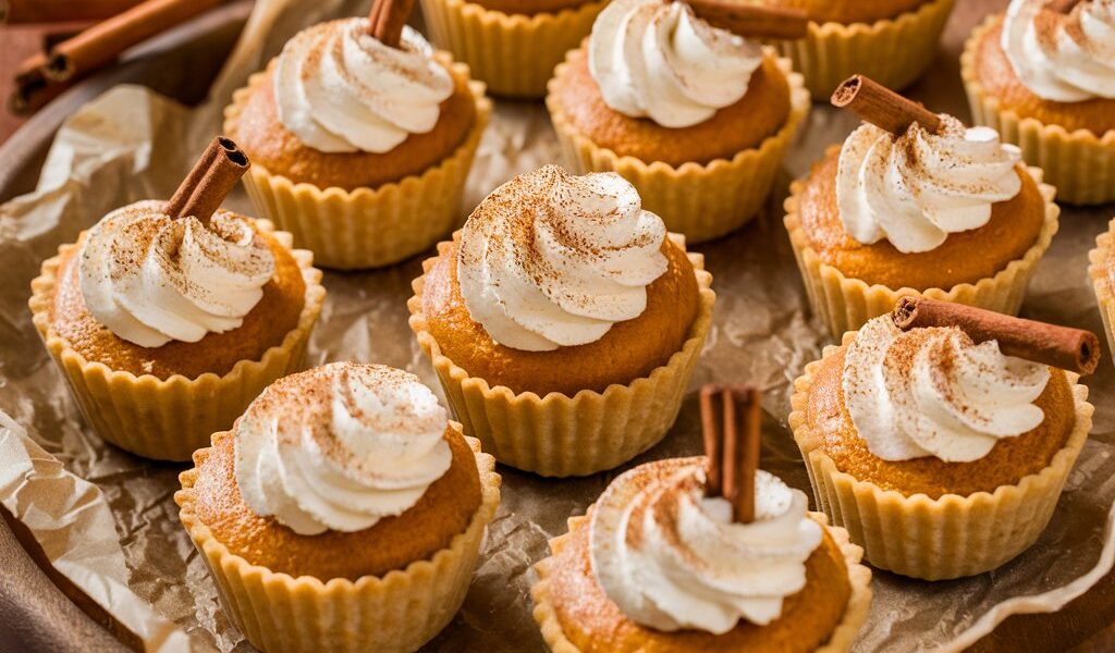 Mini Pumpkin Cheesecake Bites
