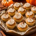 Mini Pumpkin Cheesecake Bites