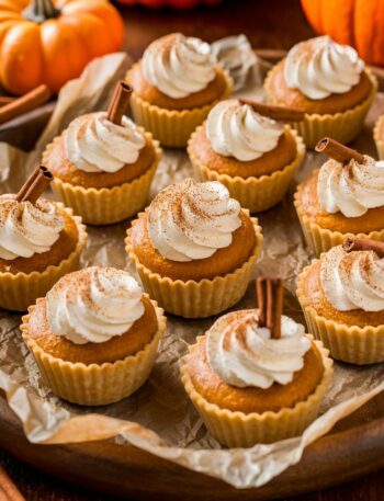 Mini Pumpkin Cheesecake Bites