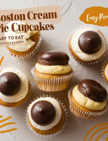Boston Cream Cupcakes Recipe