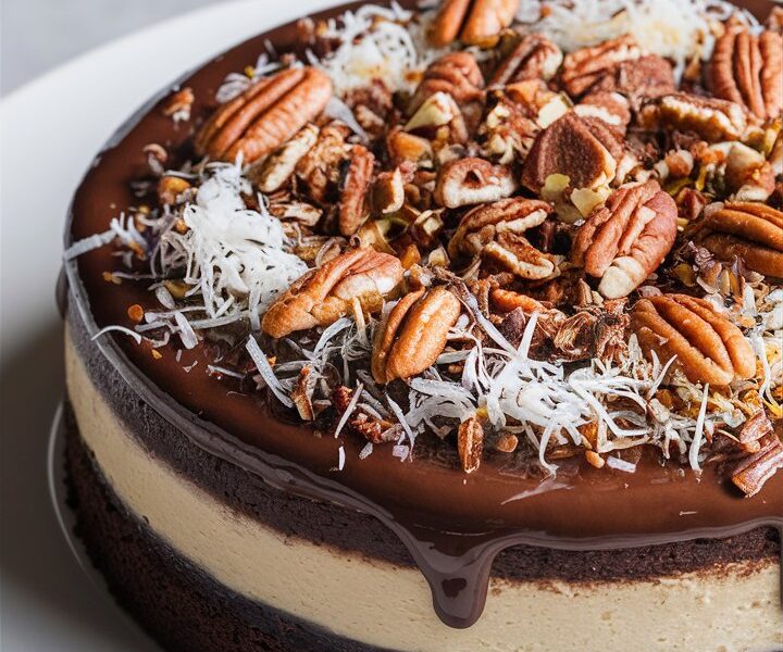 German Chocolate Cheesecake Recipe
