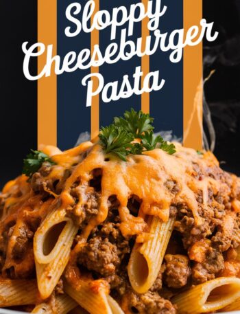 Cheesy Sloppy Cheeseburger Pasta Recipe