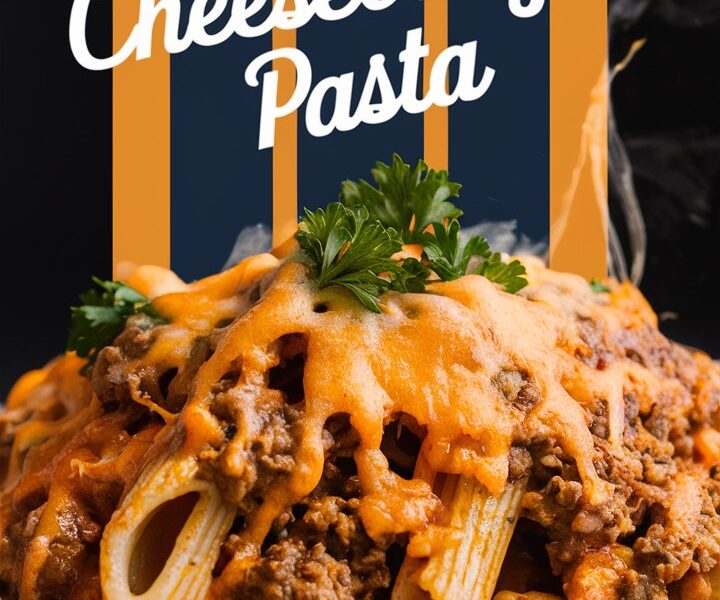 Cheesy Sloppy Cheeseburger Pasta Recipe