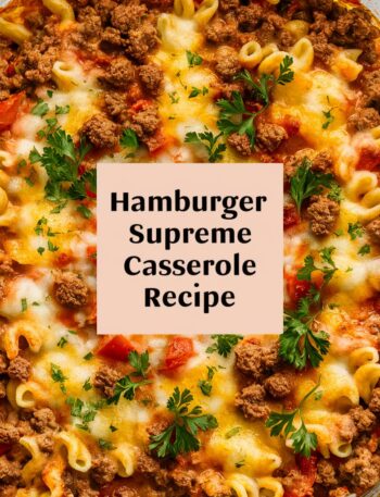 Hamburger Casserole Recipe