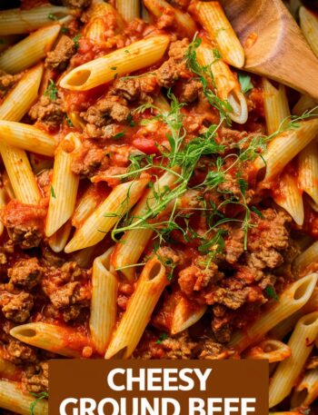 Cheesy Ground Beef Pasta