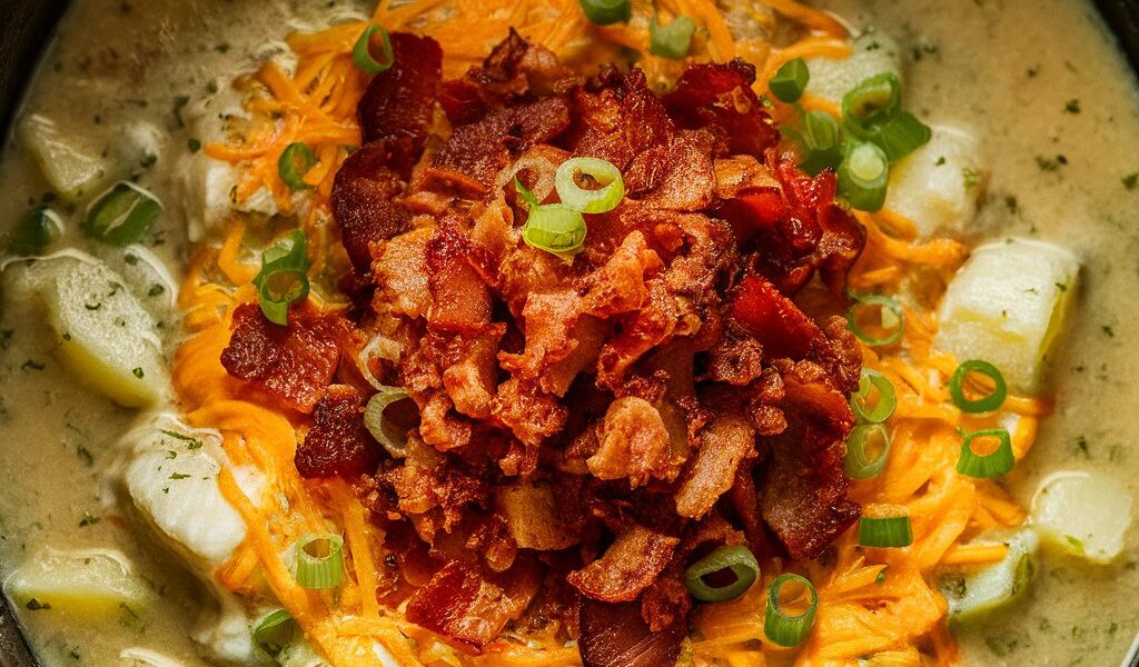 Crock Pot Crack Potato Soup Recipe