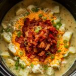Crock Pot Crack Potato Soup Recipe