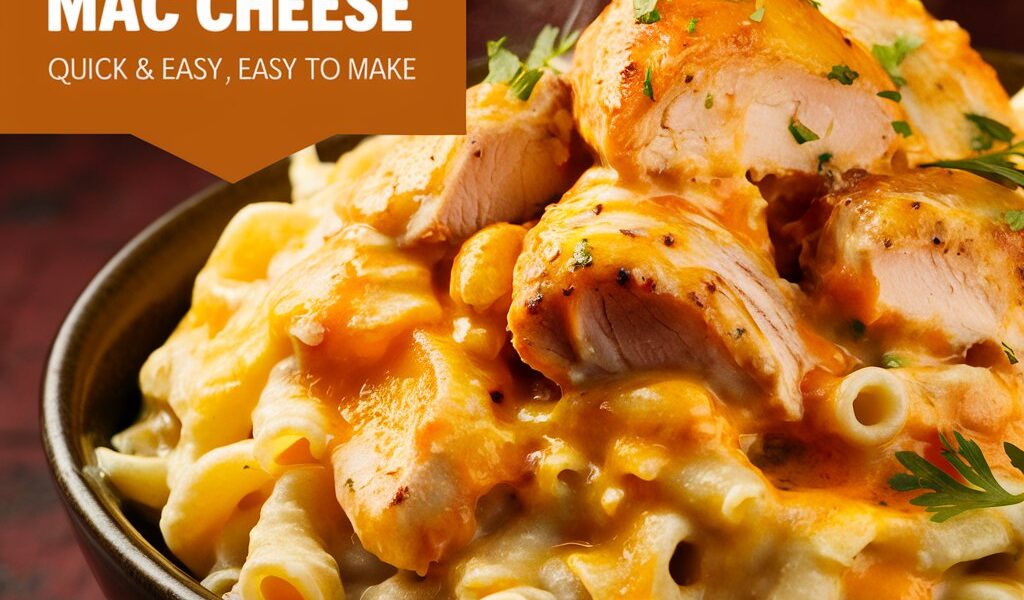 Honey Pepper Chicken Mac and Cheese Recipe