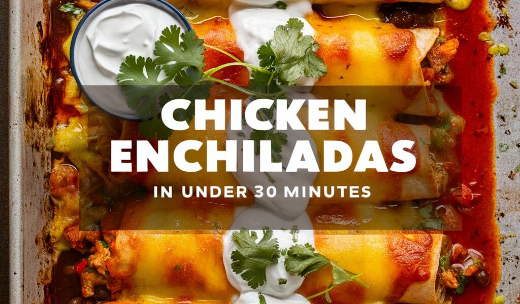 Chicken Enchiladas