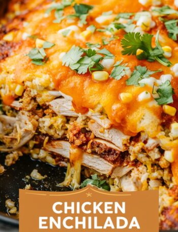 Chicken Enchilada Rice Casserole Recipe
