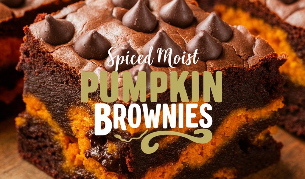 Pumpkin Brownies Recipe