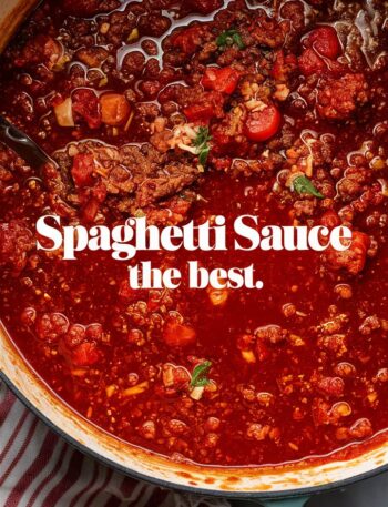 Homemade Spaghetti Sauce