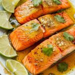 Honey Lime Garlic Butter Salmon Recipe