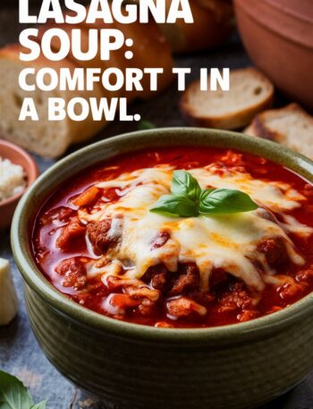 Slow Cooker Lasagna Soup Recipe