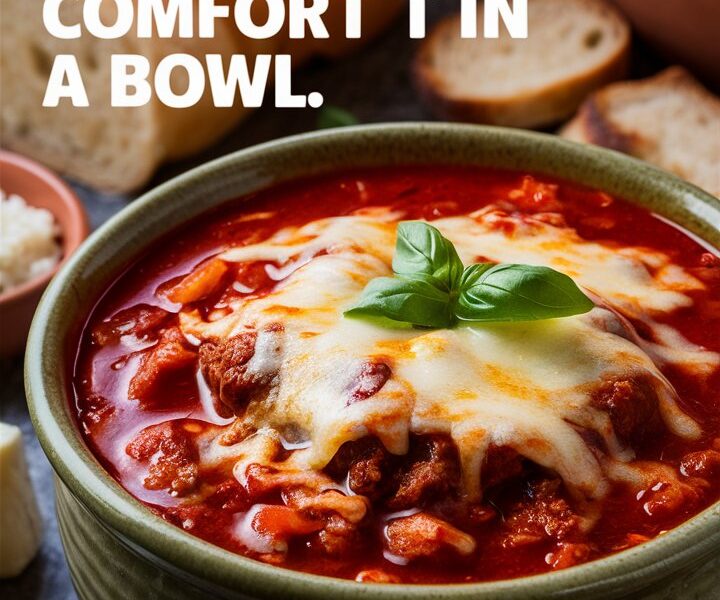 Slow Cooker Lasagna Soup Recipe