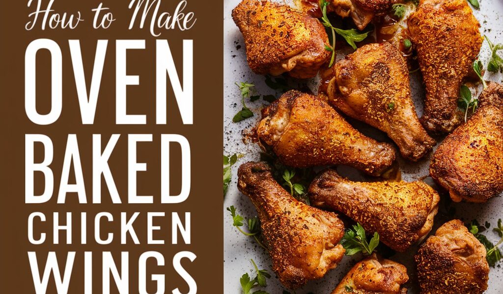 Oven-Baked Chicken Wings Recipe