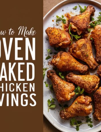 Oven-Baked Chicken Wings Recipe