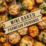Mini Baked Parmesan Potato Rounds Recipe