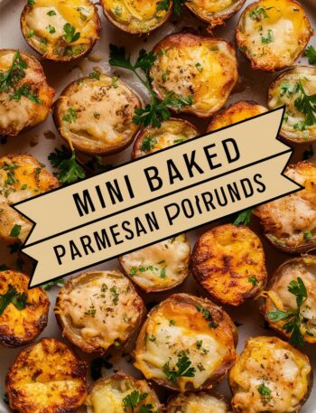 Mini Baked Parmesan Potato Rounds Recipe