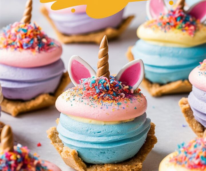 Unicorn Cheesecake Bites Recipe