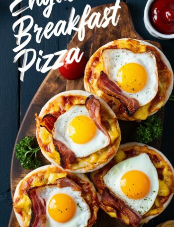 English Muffin Breakfast Pizza Recipe