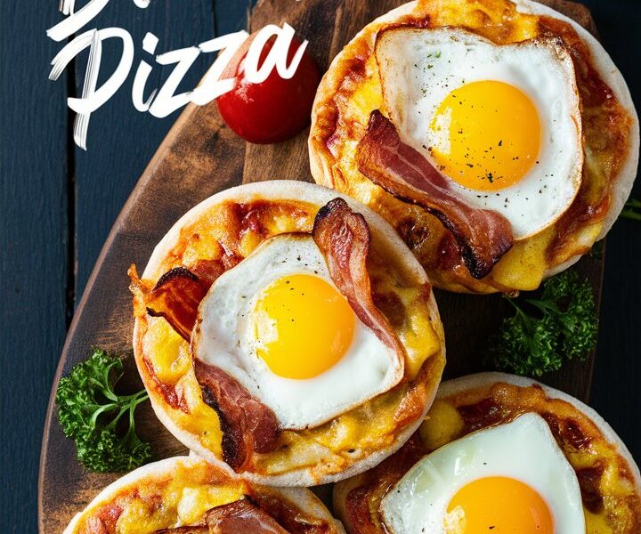 English Muffin Breakfast Pizza Recipe