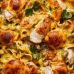 Garlic Parmesan Chicken Pasta Bake