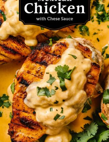 Mexican Chicken with Cheese Sauce