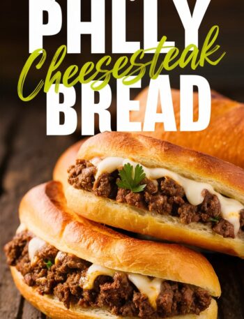Philly Cheesesteak Garlic Bread Recipe