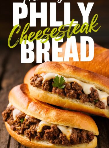 Philly Cheesesteak Garlic Bread Recipe